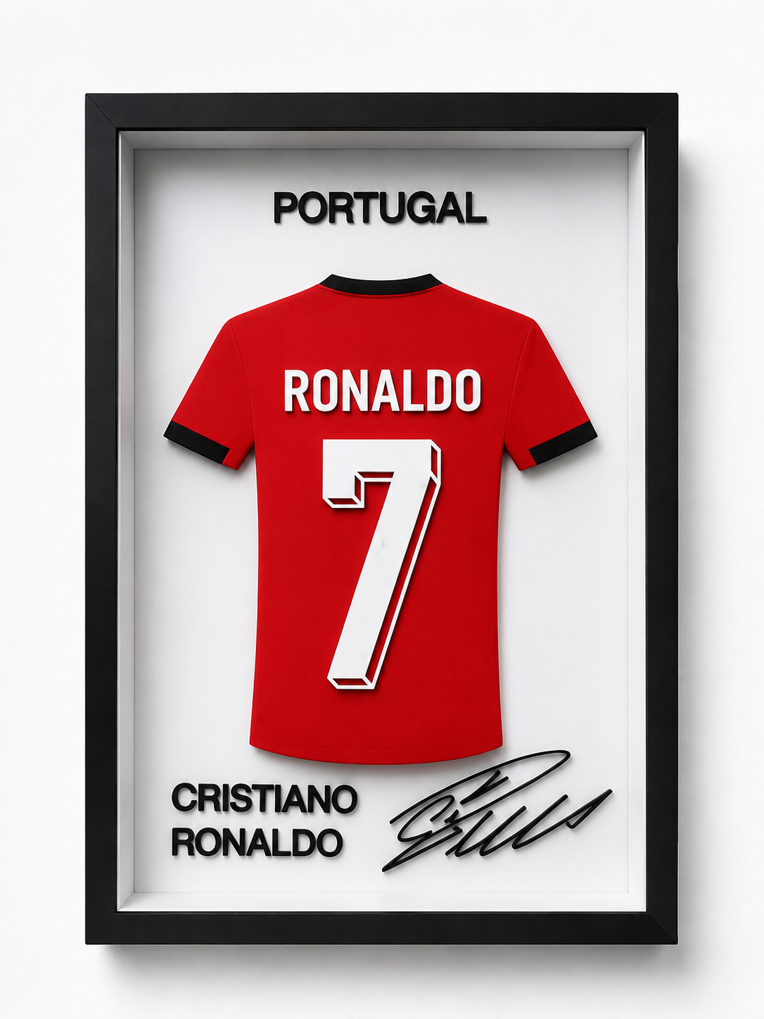 3D Рамка Cristiano Ronaldo | Португалия