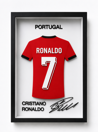 3D Рамка Cristiano Ronaldo | Португалия
